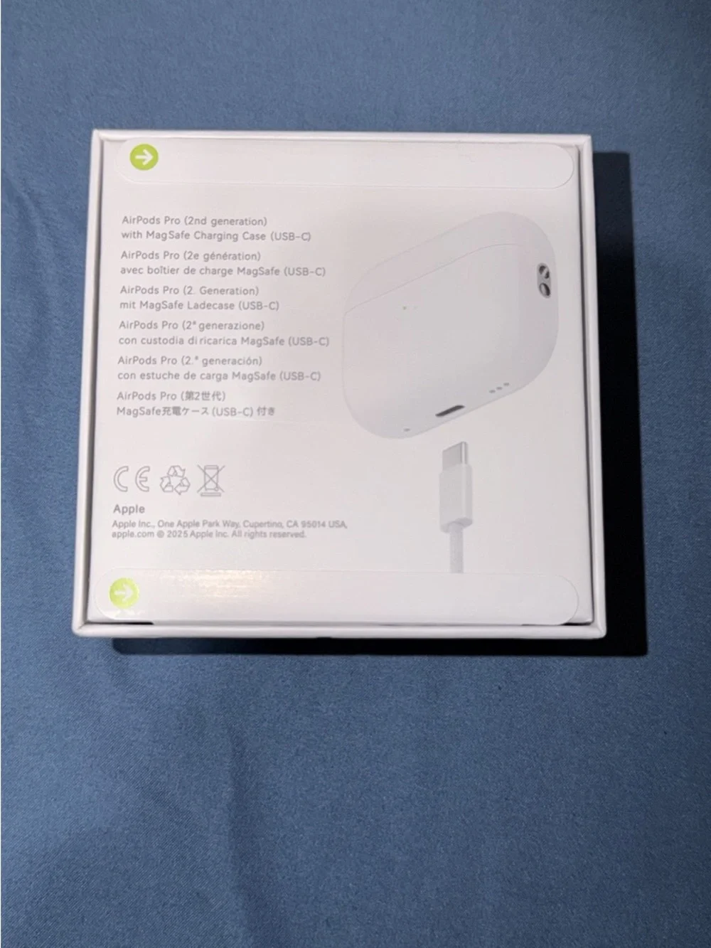 Apple AirPods Pro (2nd Generation) with MagSafe Charging Case (USB-C)